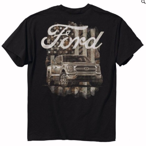 Ford U.S. Flag Camo F-150 Short Sleeve T-Shirt - NEW Fast Ship - Picture 1 of 6